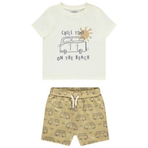 Ensemble 2 pièces avec bermuda imprimé vans
