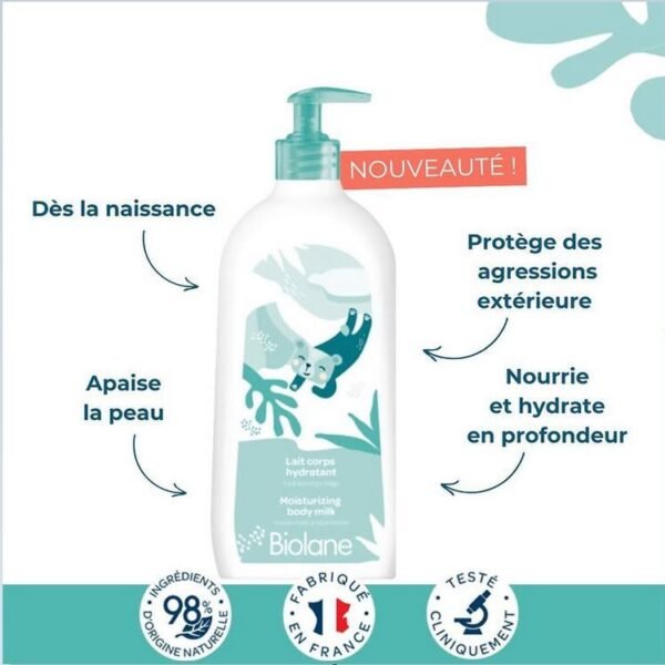 Biolane Lait Corps Peau Sensible Bébé 750 ml