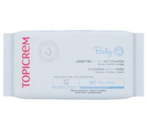 opicrem Bébé Lingettes a l'Eau Nettoyantes Peaux Sensibles 60 Lingettes