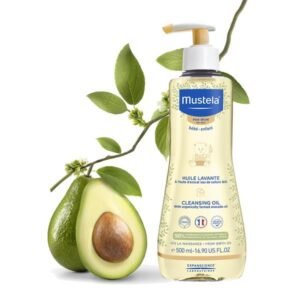 Mustela Bébé Huile Lavante Peau Sèche 500 ml