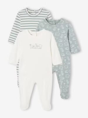 lot-de-3-pyjamas-bebe-mixtes-en-interlock-basics Lot de 3 pyjamas bebe mixtes