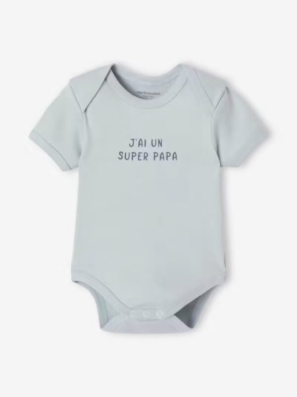 Lot de 5 bodies bébé garçon manches courtes